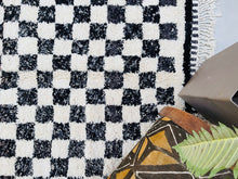 Load image into Gallery viewer, Checkered Rug 5x8 - CH66, Beni ourain, The Wool Rugs, The Wool Rugs, 