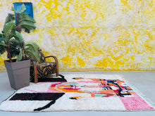 Load image into Gallery viewer, Azilal rug 5x8 - A67, Azilal rugs, The Wool Rugs, The Wool Rugs, 