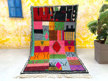 Load image into Gallery viewer, Beni ourain rug 5x9 - B109, Beni ourain, The Wool Rugs, The Wool Rugs, 